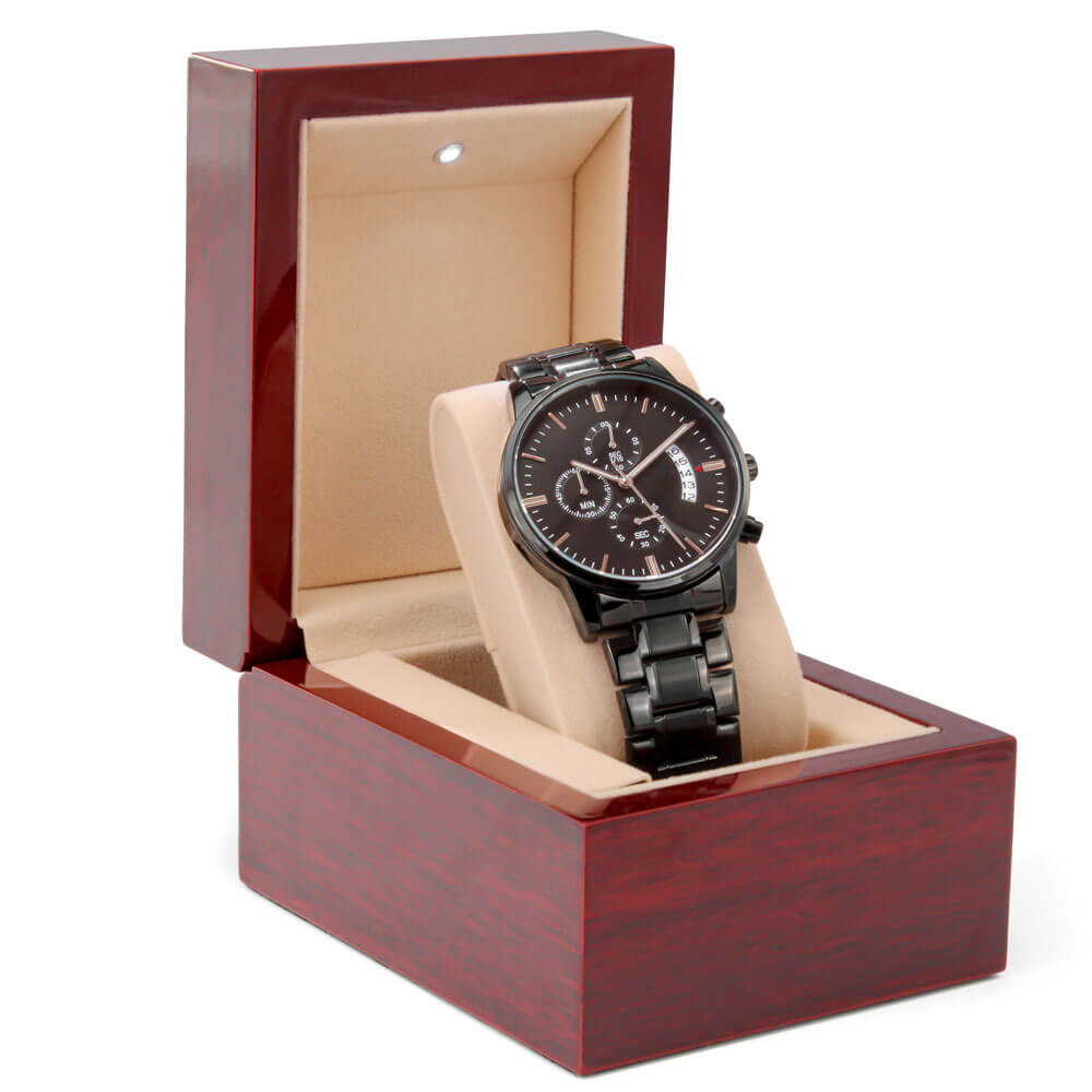 To My King (Engraved Watch)