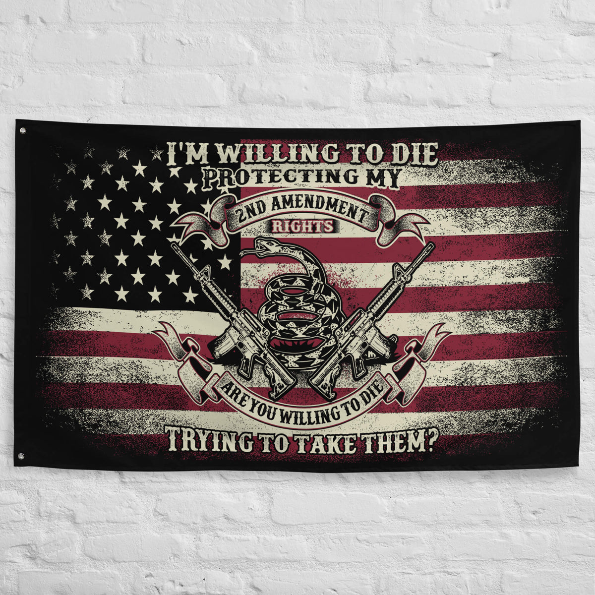 Are you Willing? - 2nd Amendment Flag