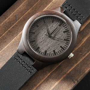 To My King - I Love You (Wood Watch)