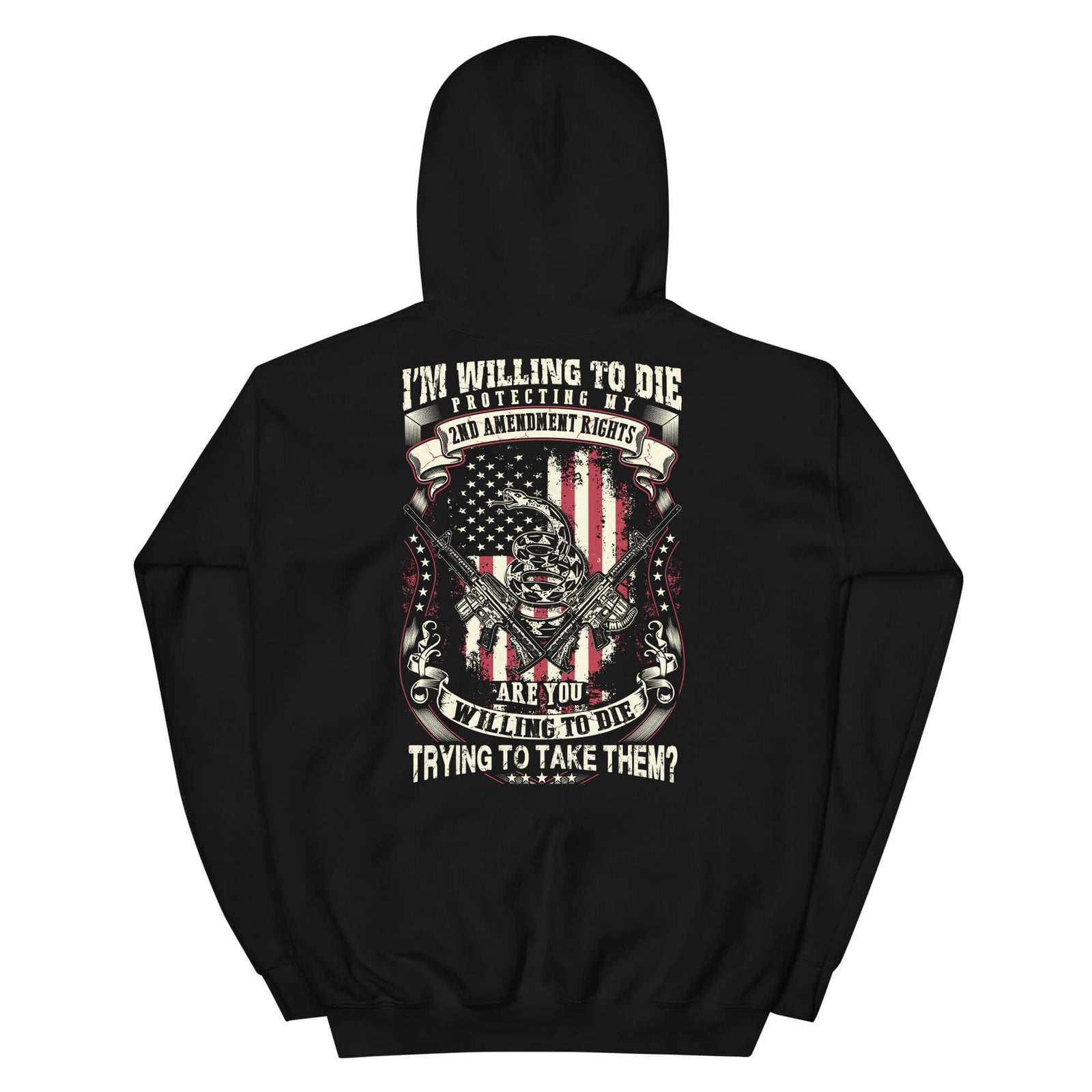 Are You Willing? - 2nd Amendment Hoodie