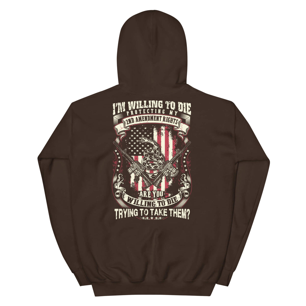 Are You Willing? - 2nd Amendment Hoodie