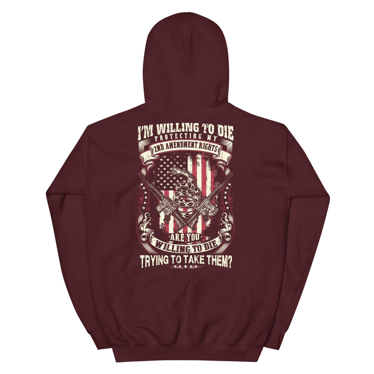 Are You Willing? - 2nd Amendment Hoodie