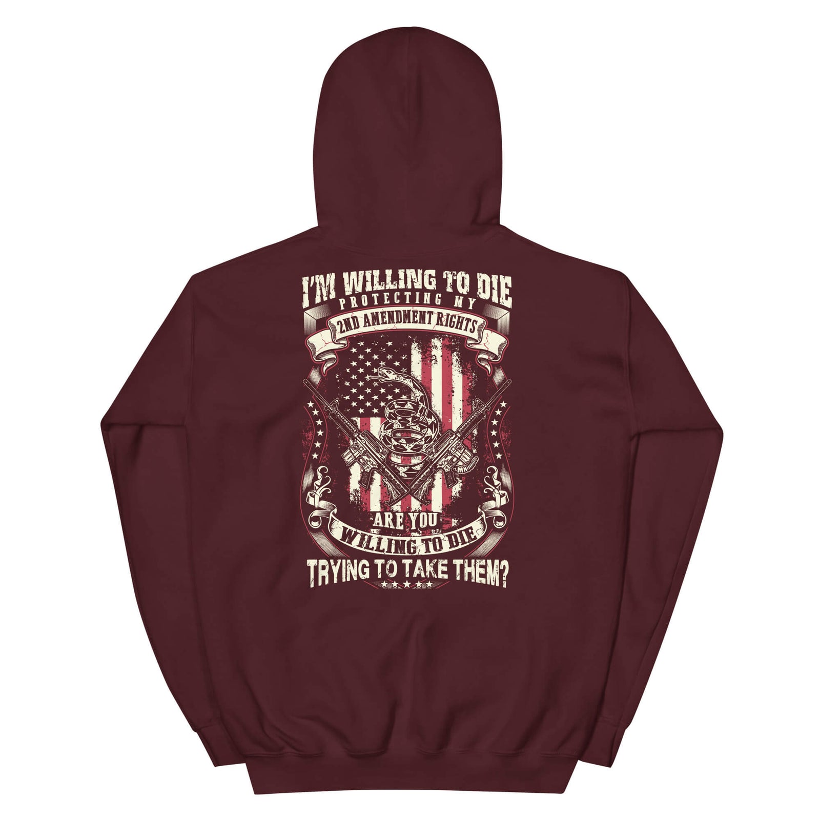 Are You Willing? - 2nd Amendment Hoodie