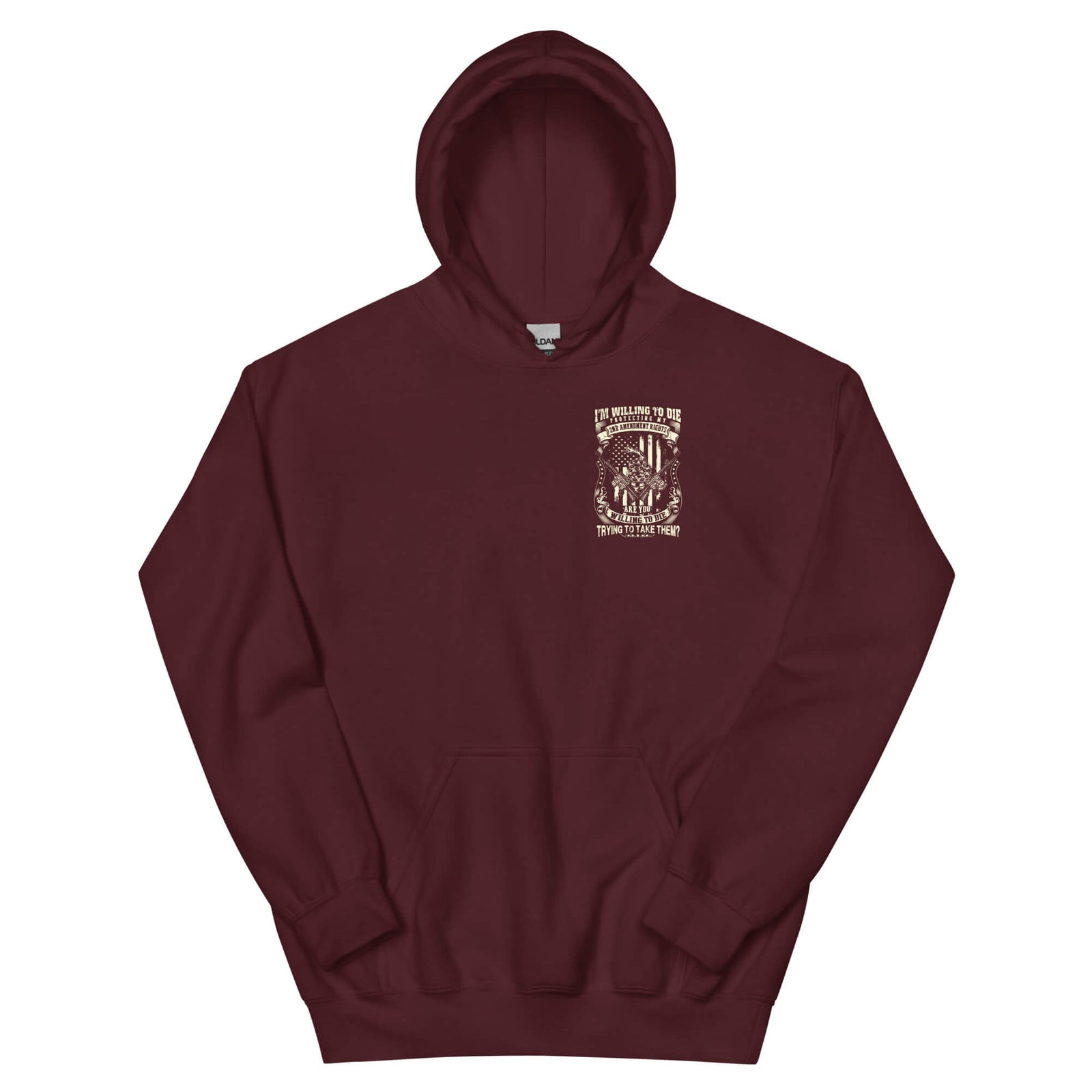 Are You Willing? - 2nd Amendment Hoodie