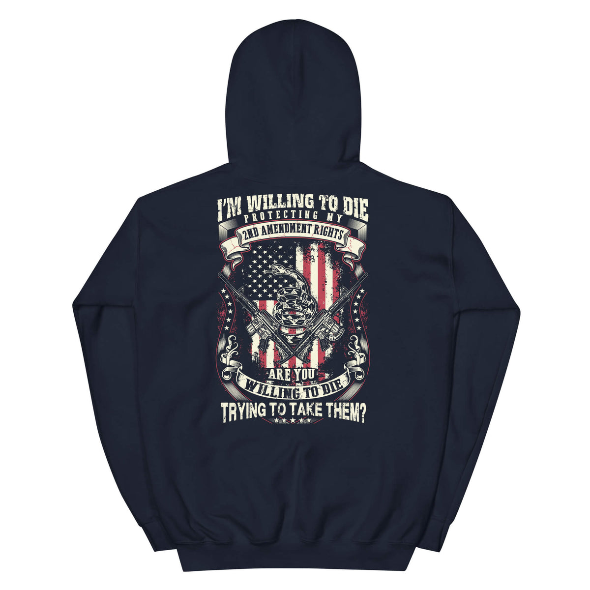 Are You Willing? - 2nd Amendment Hoodie