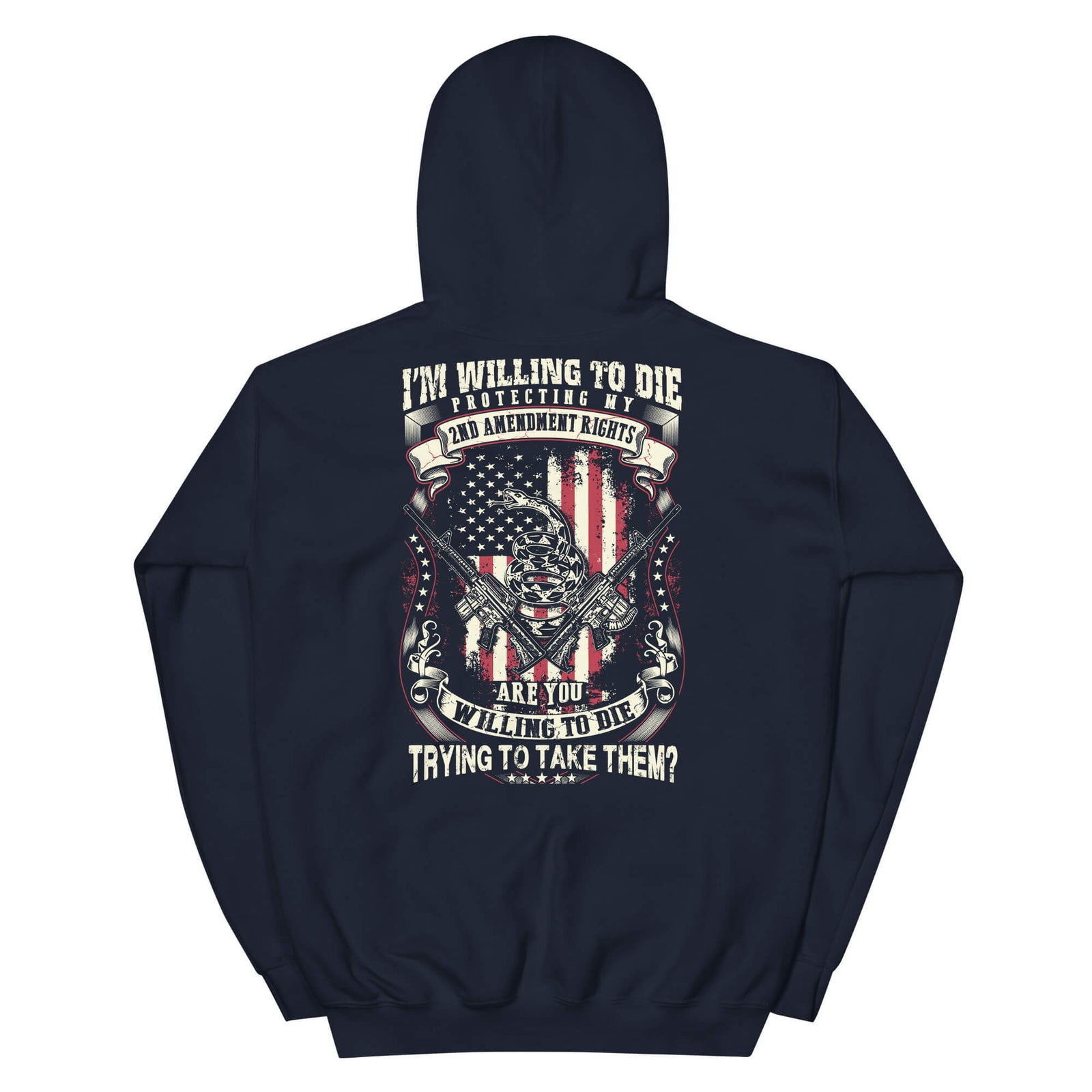 Are You Willing? - 2nd Amendment Hoodie